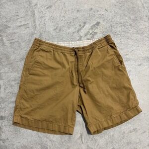 Chaps Khaki Shorts Mens Size L Classic Casual Preppy Made in India
